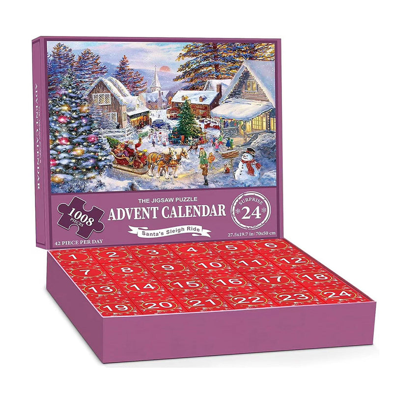 Advent Calendar 2023 Christmas Jigsaw Puzzles