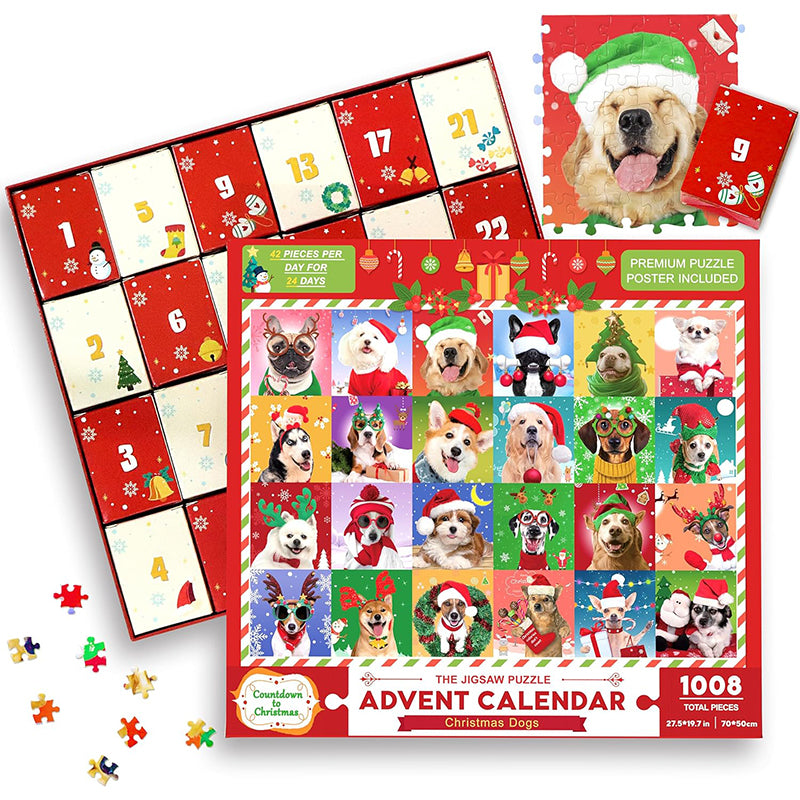 Advent Calendar 2023 Christmas Jigsaw Puzzles