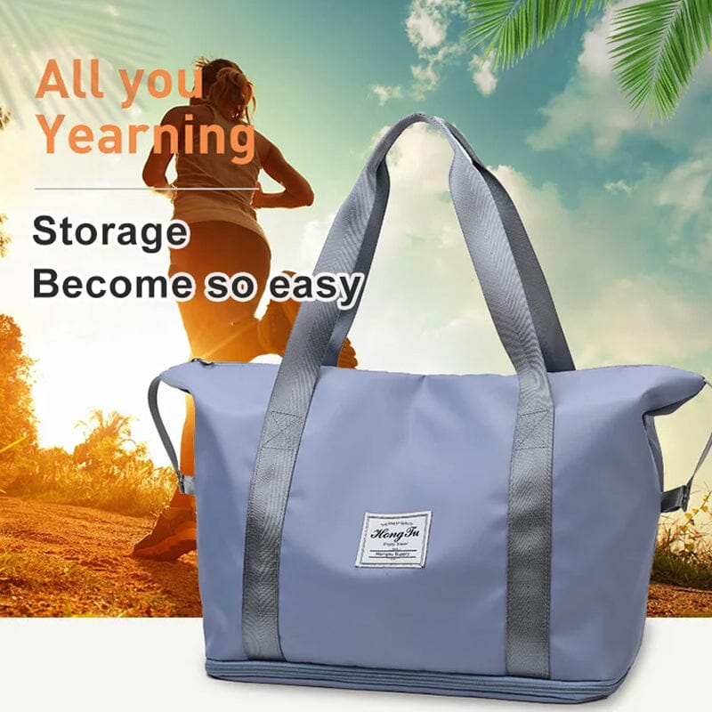 High-capacity Double-layer Wet Separation Travelling Bag