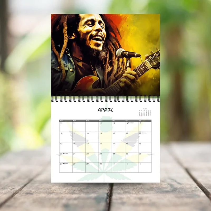 2025 Marley 12-Month Calendar