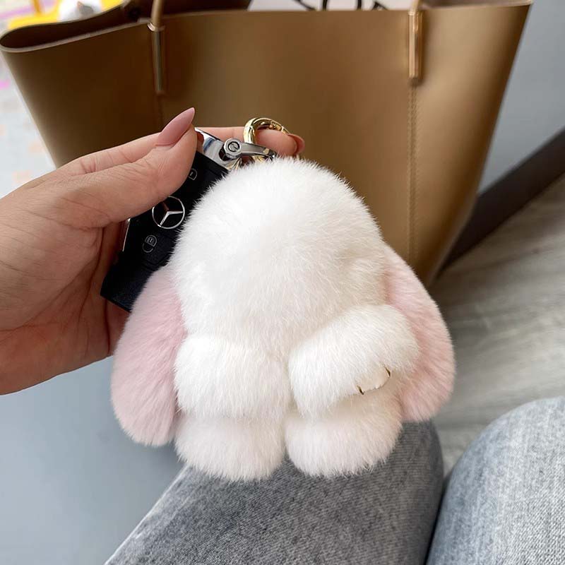 🐰 Handmade Soft Bunny PomPom Charms（🎁Boxed Edition）