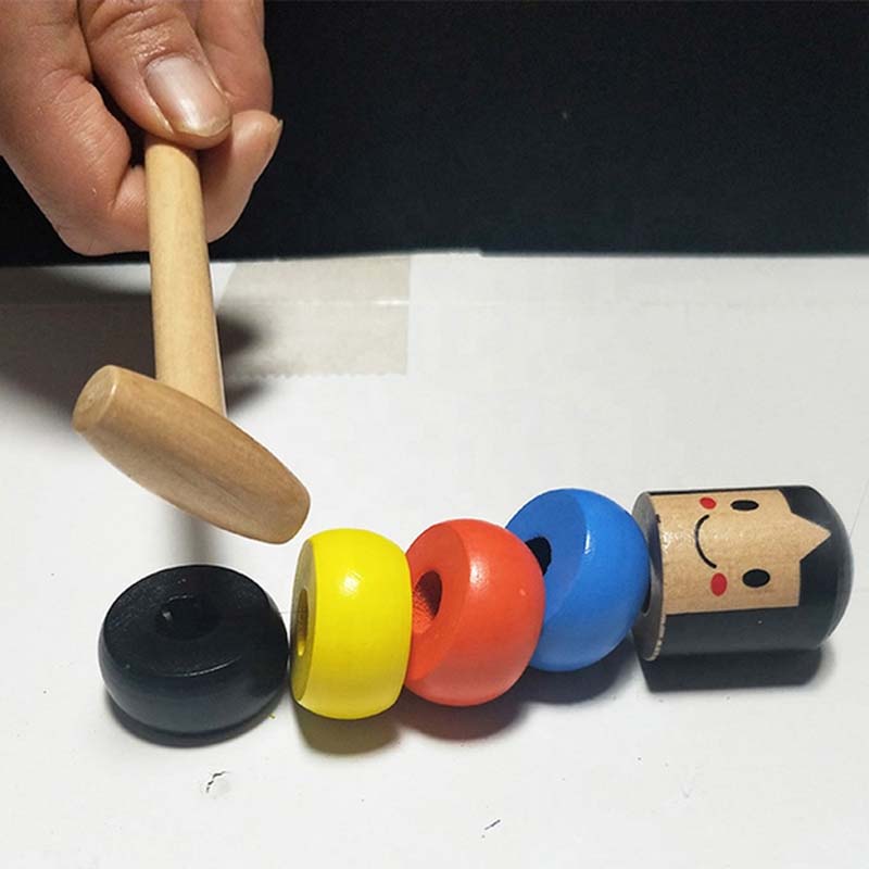 Unbreakable Wooden Man Magic Toy