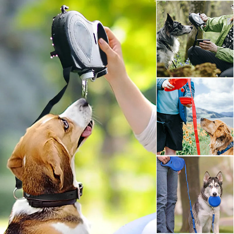 TrustOwl™ 4 in 1 Dog Retractable Leash
