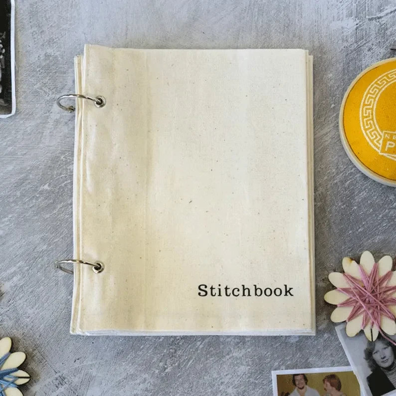 Blank Fabric Sketchbook