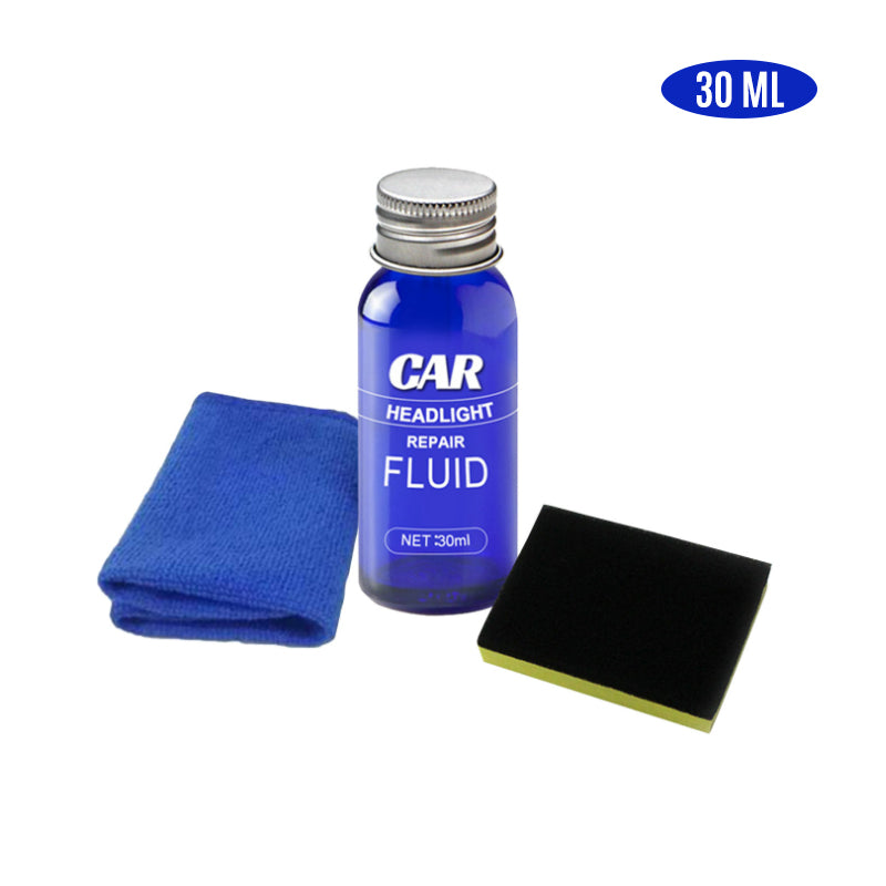 Spray for car headlight repair