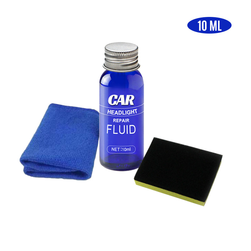 Spray for car headlight repair