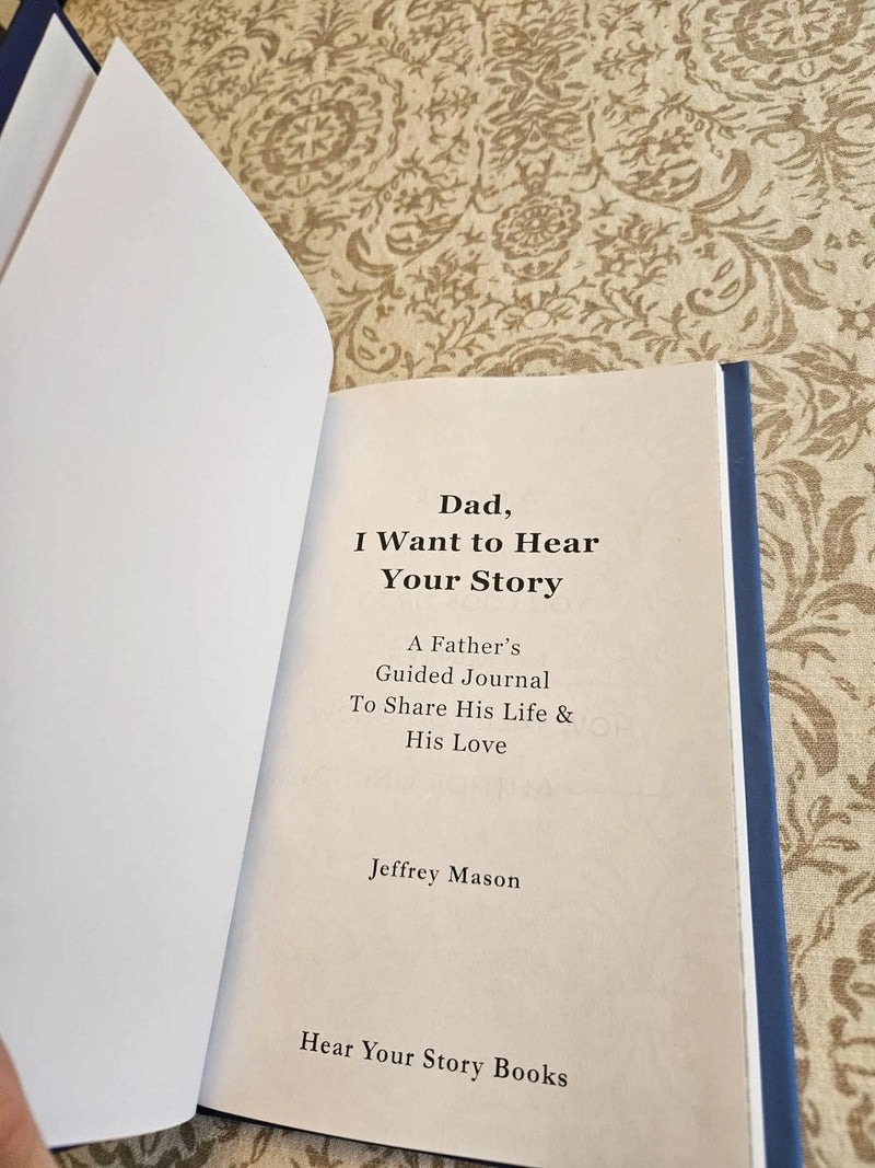 👨‍👦'Dad, I Want to Hear Your Story' Heirloom Edition💞