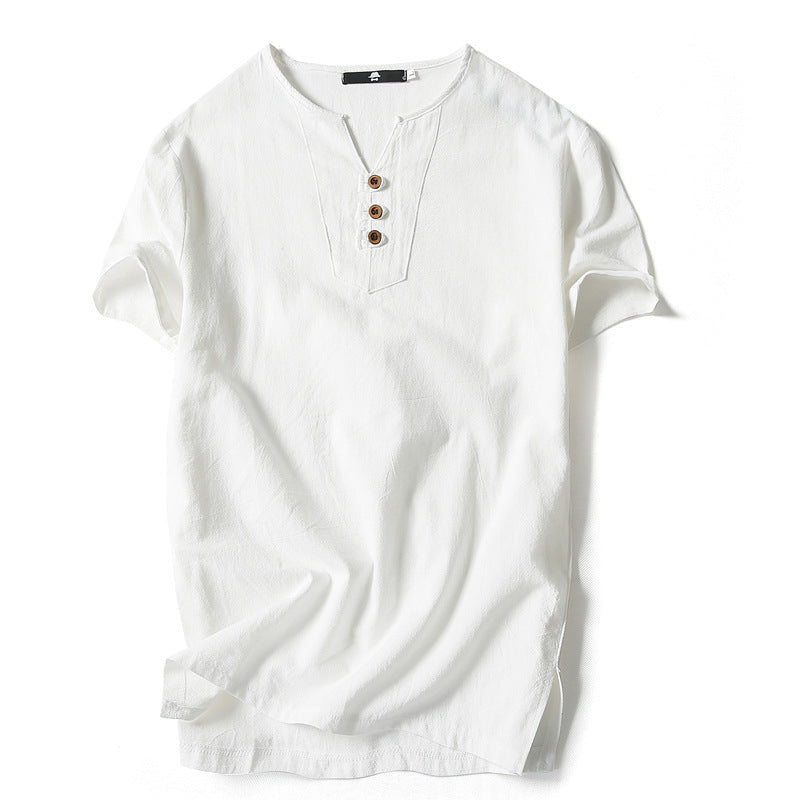 Men's Summer Flax T-shirt