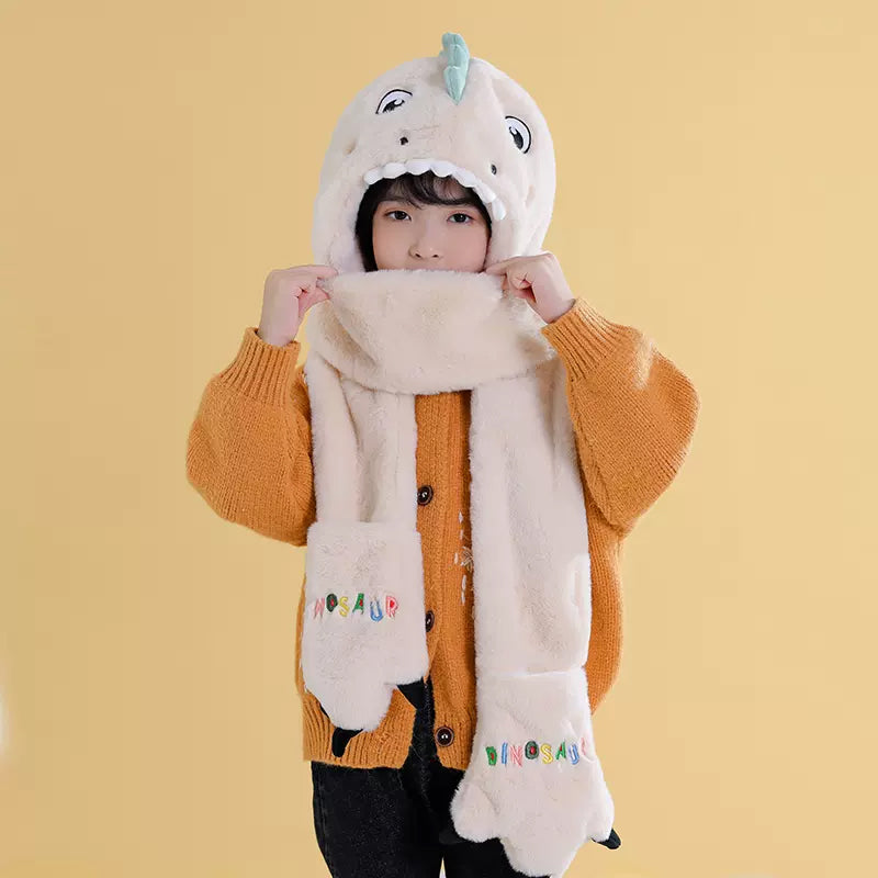 Cute Bear Plush Bib For Adult And Child