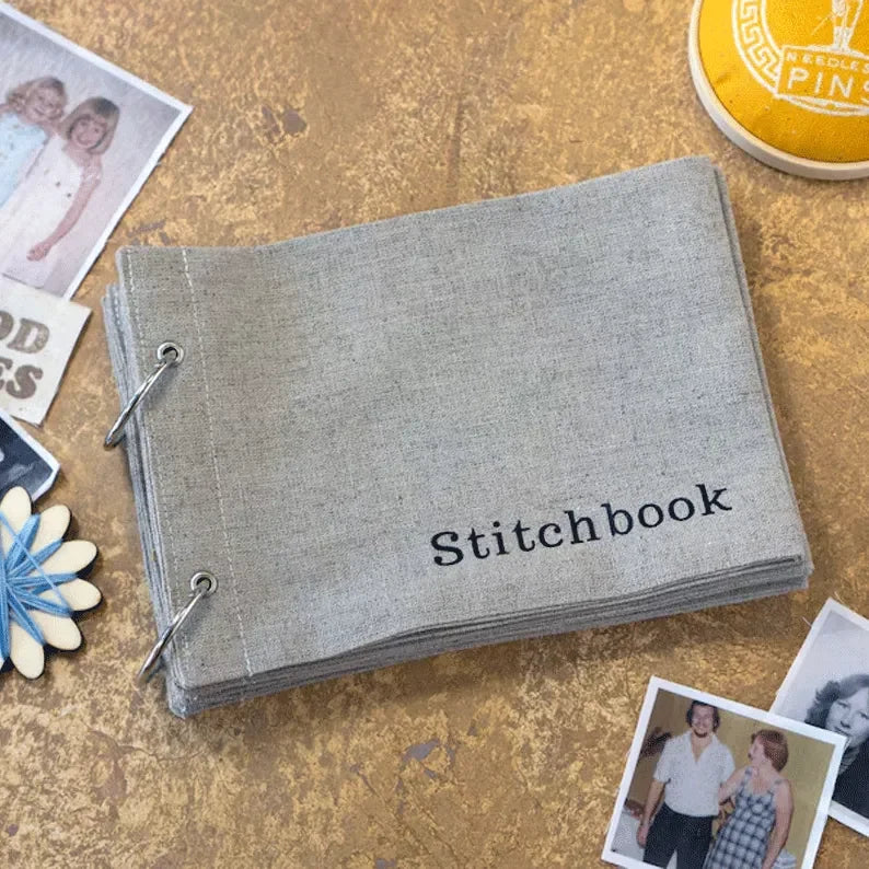 Blank Fabric Sketchbook