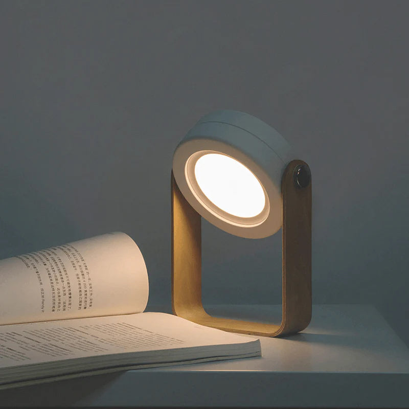 Creative Wooden Telescopic Lamp