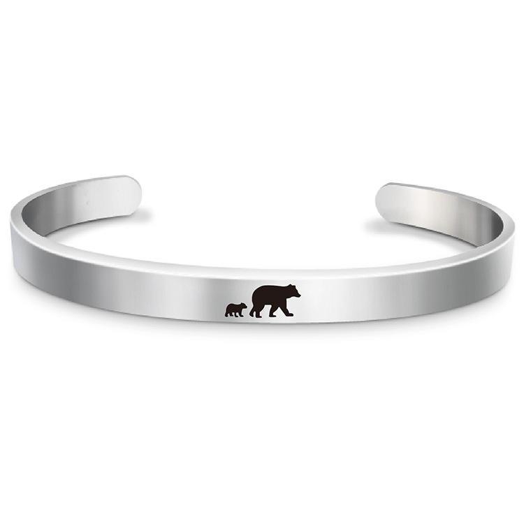 Mama Bear Bracelet Bangle