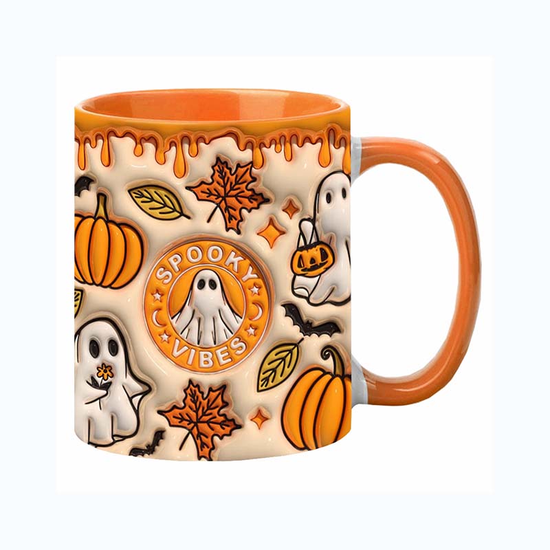 New Ceramic 3D Ghost Mug