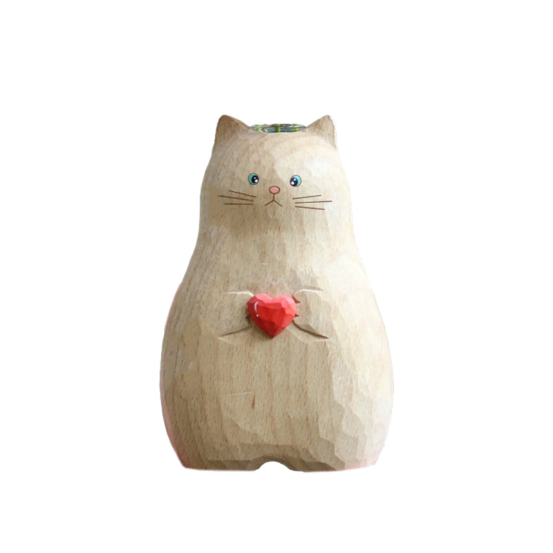 Handmade Cat Vase