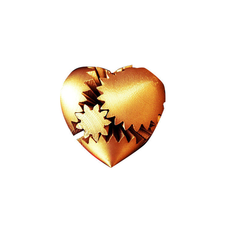 💗3D Printed Heart Gears💗
