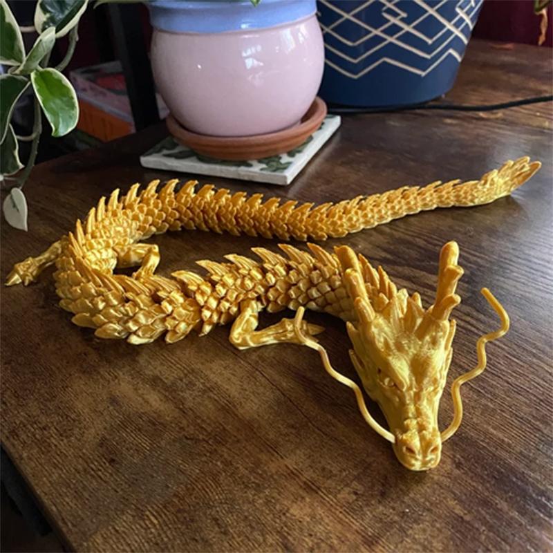 3D Printed Articulated Dragon