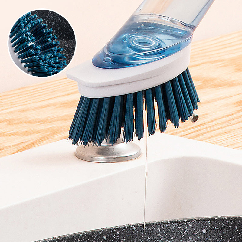 4-in-1 Soap Dispensing Dish Brush Set