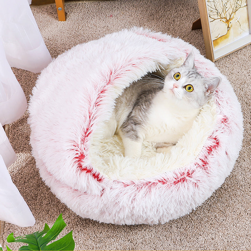 Plush Bed For Dogs & Cats