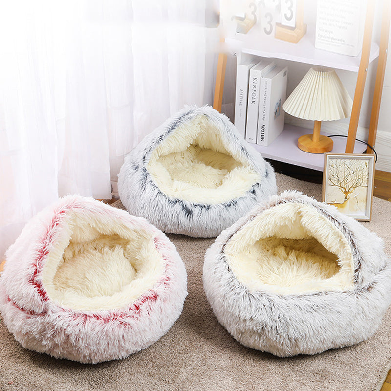 Plush Bed For Dogs & Cats