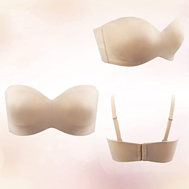 Pre Sale Discount>>Full Support Non-Slip Convertible Bandeau Bra