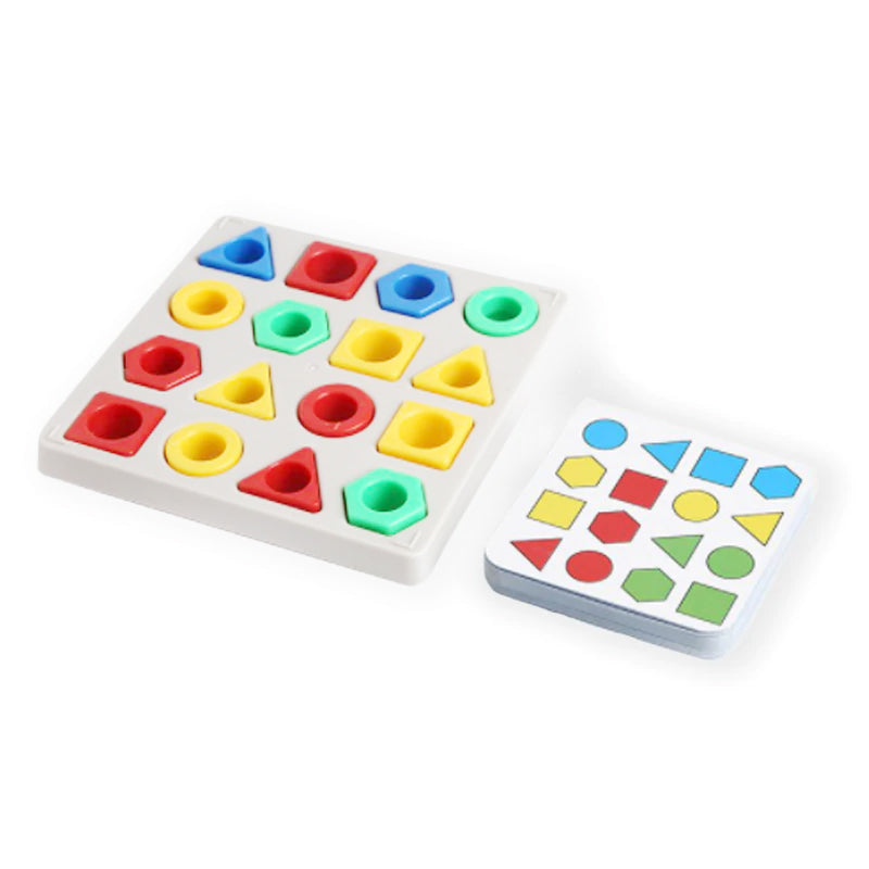 Shape Matching Game Color Sensory Educational Toy