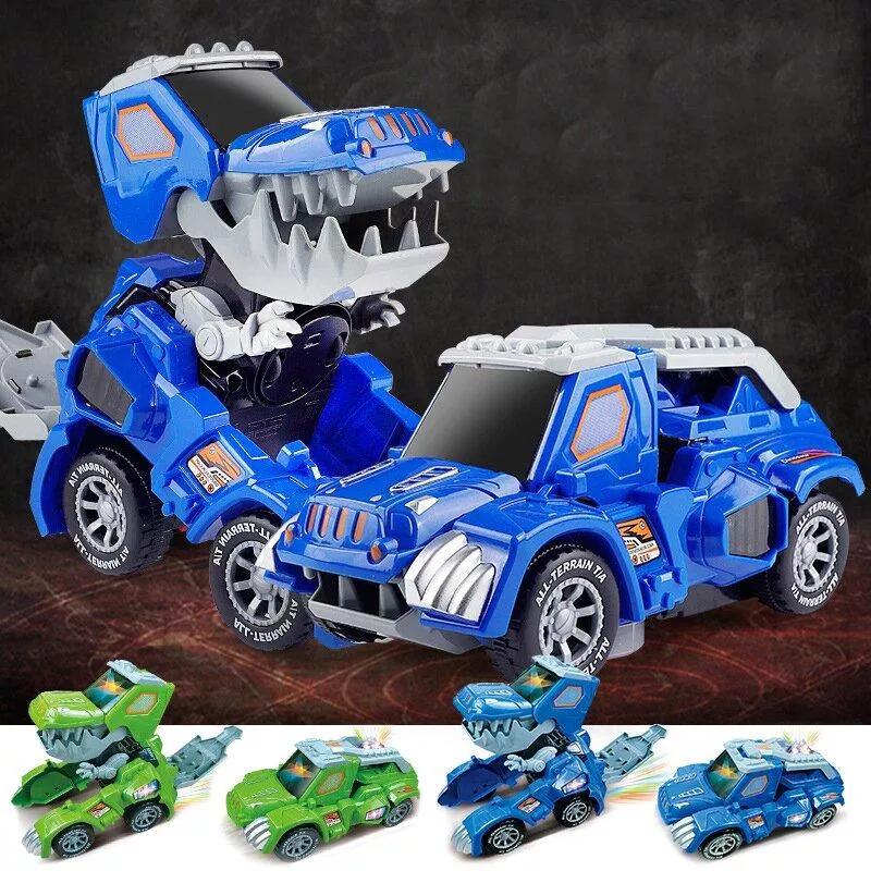 Universal Colorful Dinosaur Deformation Car