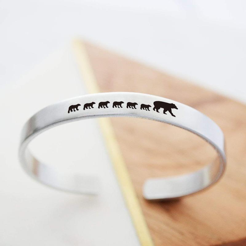 Mama Bear Bracelet Bangle