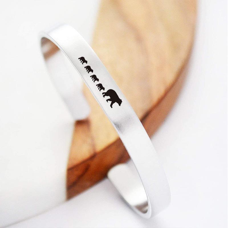 Mama Bear Bracelet Bangle