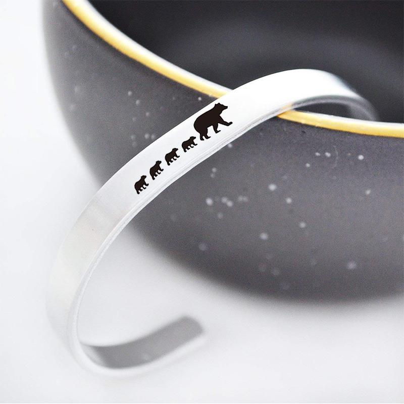 Mama Bear Bracelet Bangle