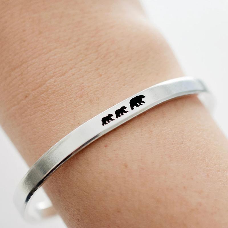 Mama Bear Bracelet Bangle