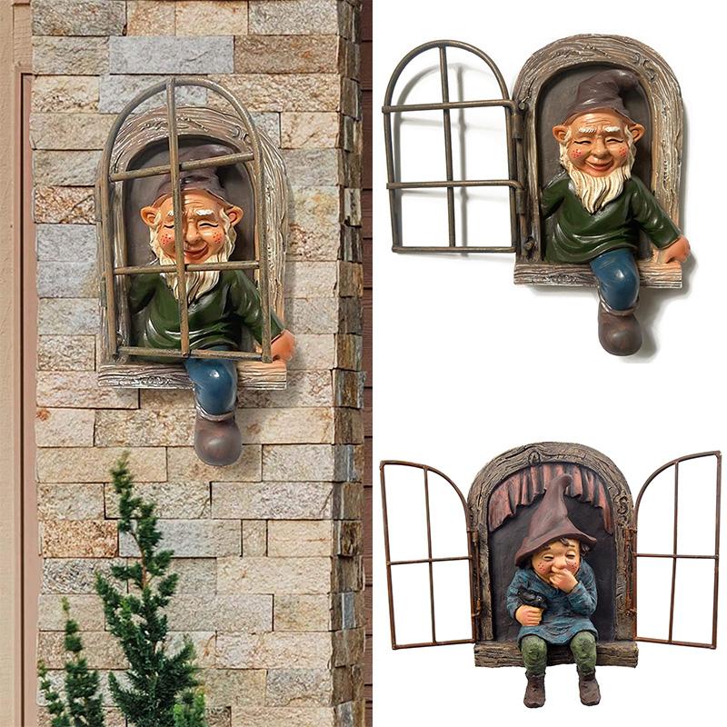 Gnome Statue Garden Decor