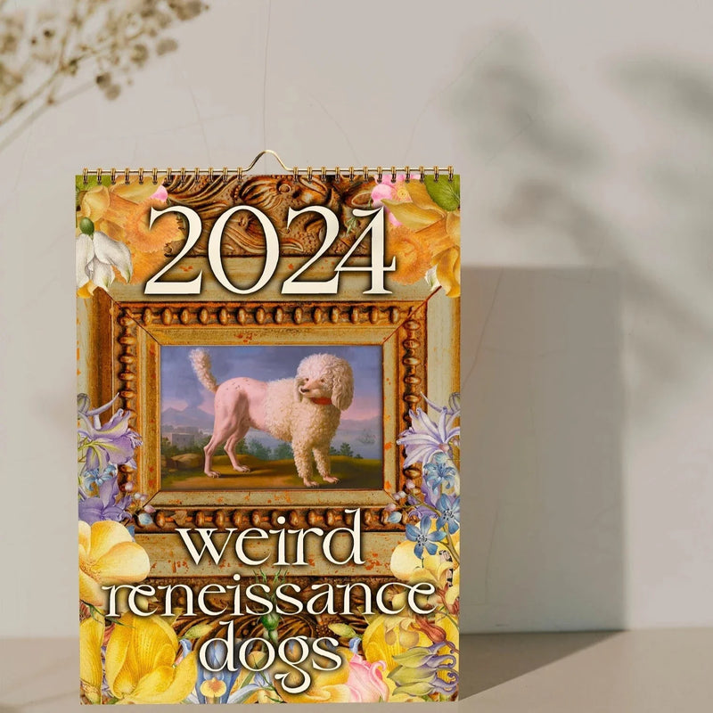 Weird Medieval Dogs 2024 Calendar