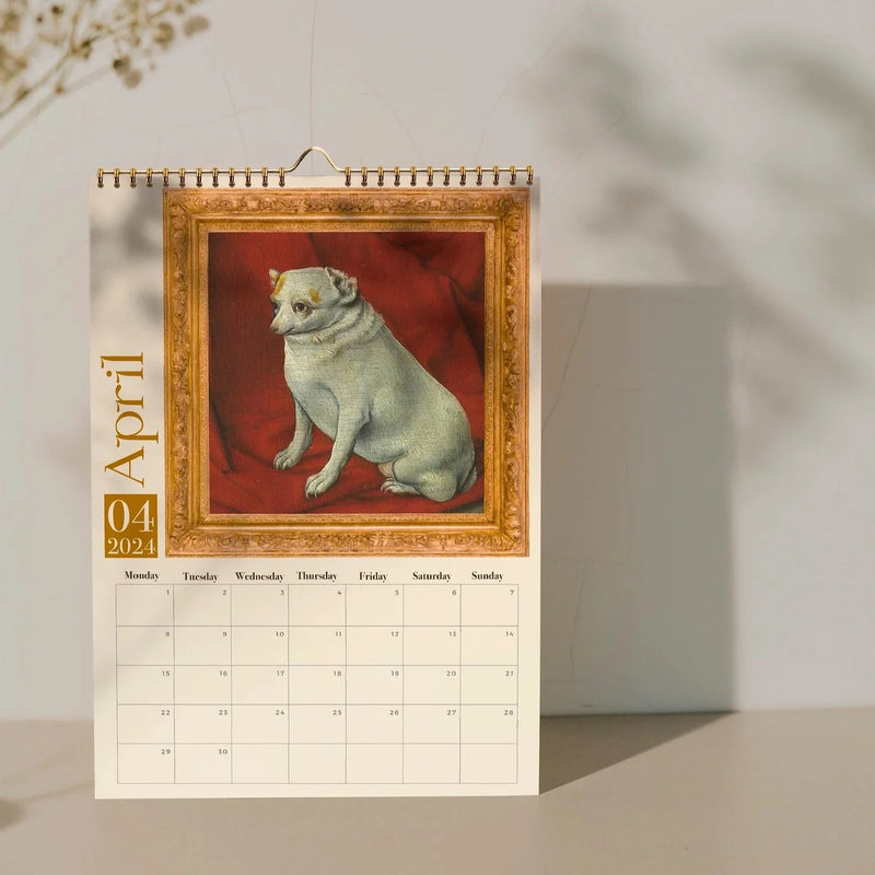 Weird Medieval Dogs 2024 Calendar