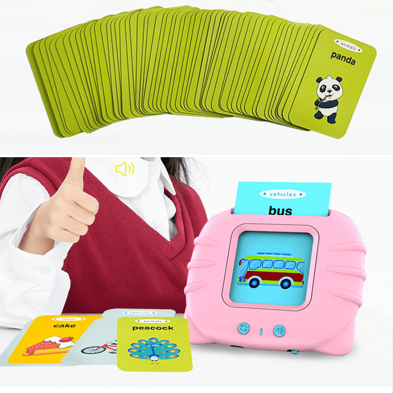 Talking Flash Cards Educational Toys for Toddlers Age 2-6