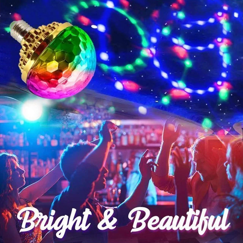 LED Disco Ball Colorful Rotating Bulb