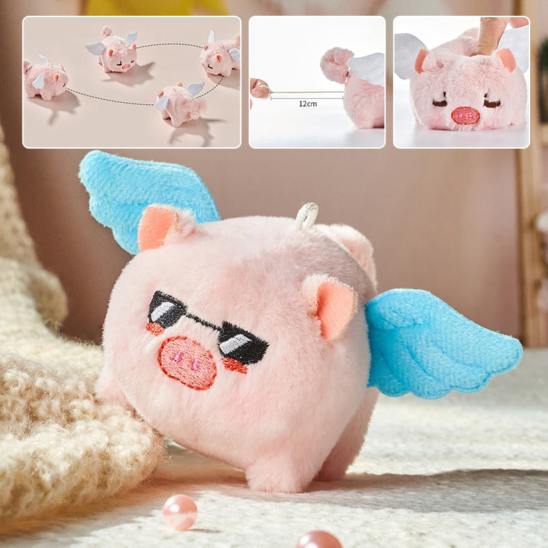 Spinning Angel Pig Decompression Toy