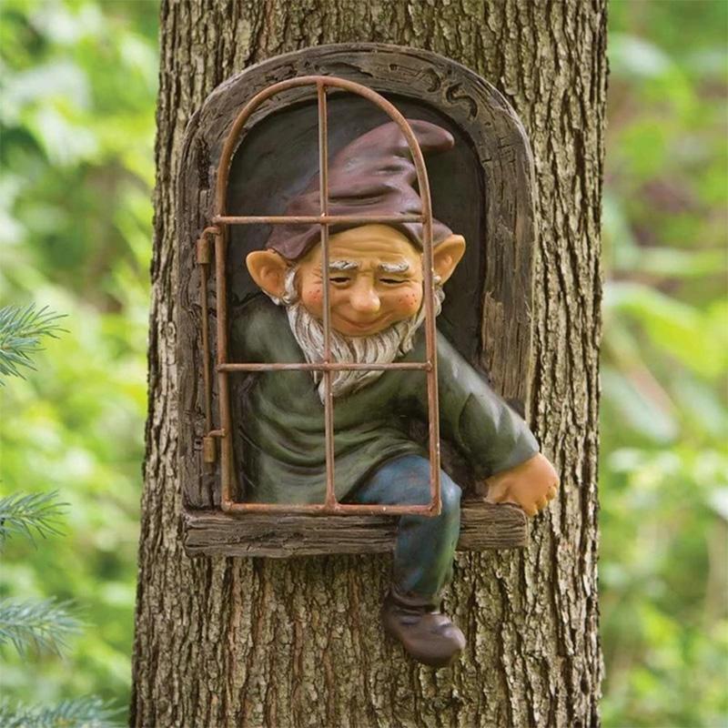 Gnome Statue Garden Decor