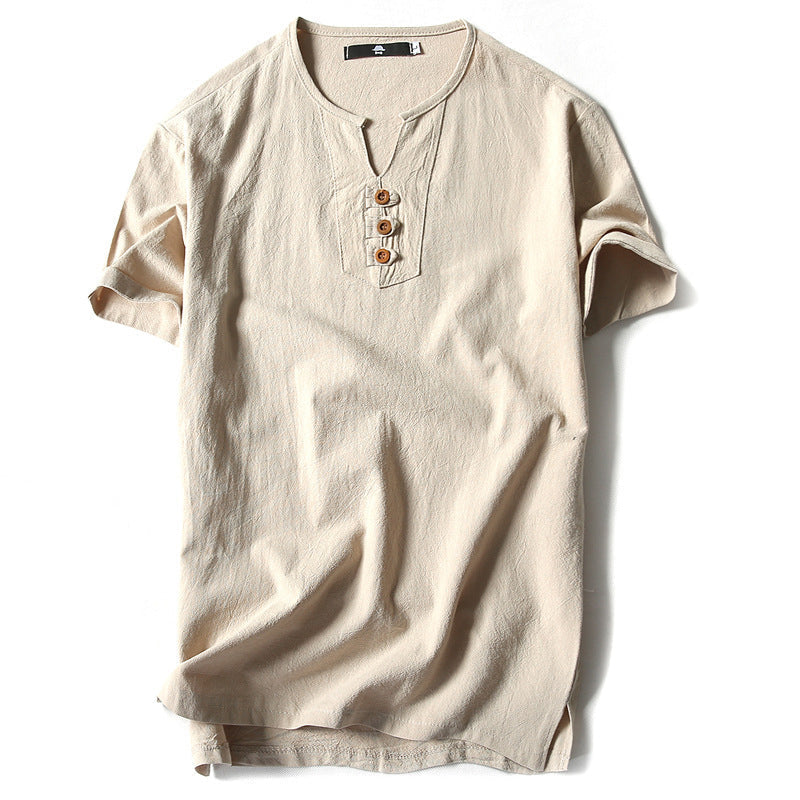 Men's Summer Flax T-shirt