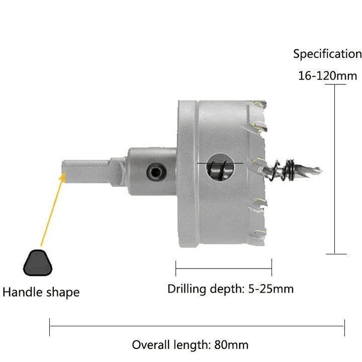 Hole Saw Cutter Drill Bit Set