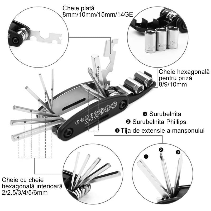 Biciclete instrumente de reparatii