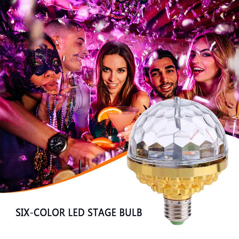 LED Disco Ball Colorful Rotating Bulb