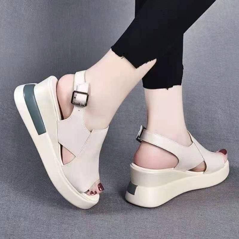Sandal with Thick Soles
