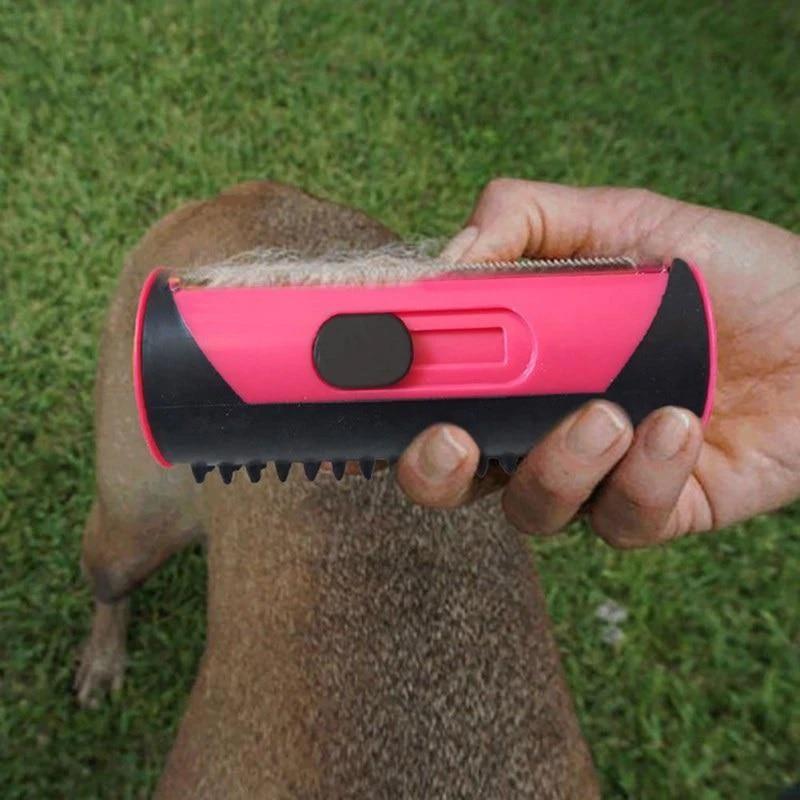 Multifuncional Pet Hair Removing Grooming Brush