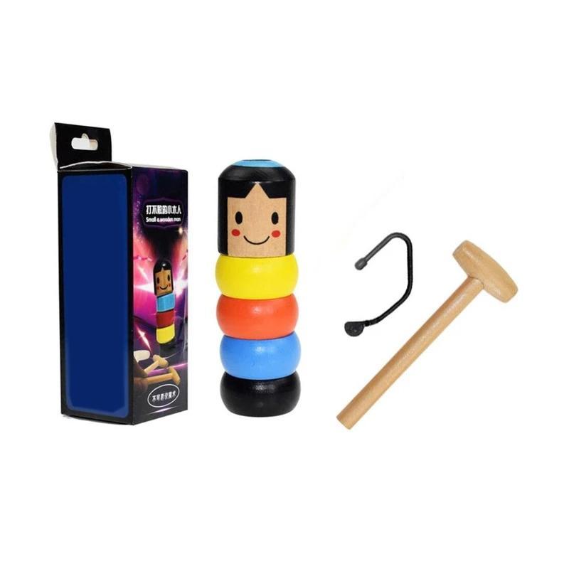 Colorfox™Unbreakable wooden Man Magic Toy