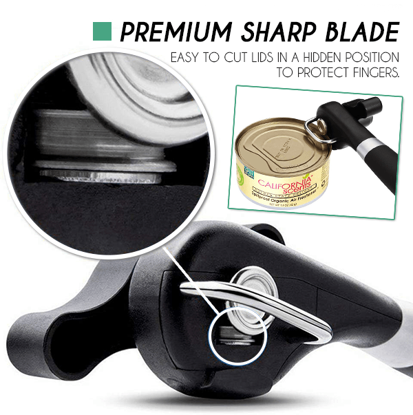 Stainless Steel Safe Cut Can Opener-Final Clearance Sale！