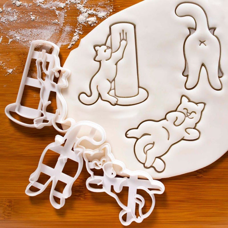 Cat Cookie Cutter Template