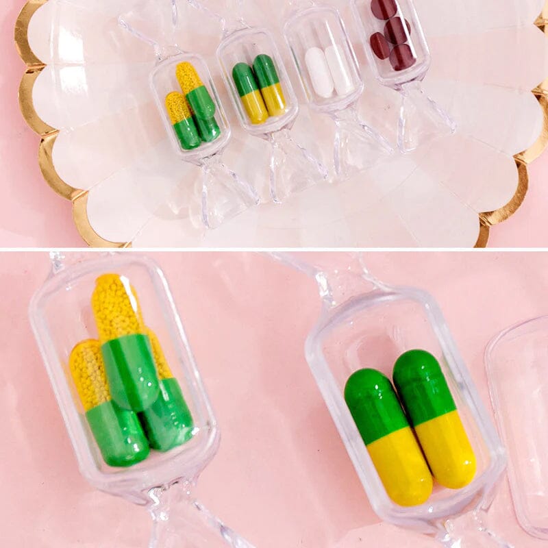 Candy shaped jewellery box (10 pcs)