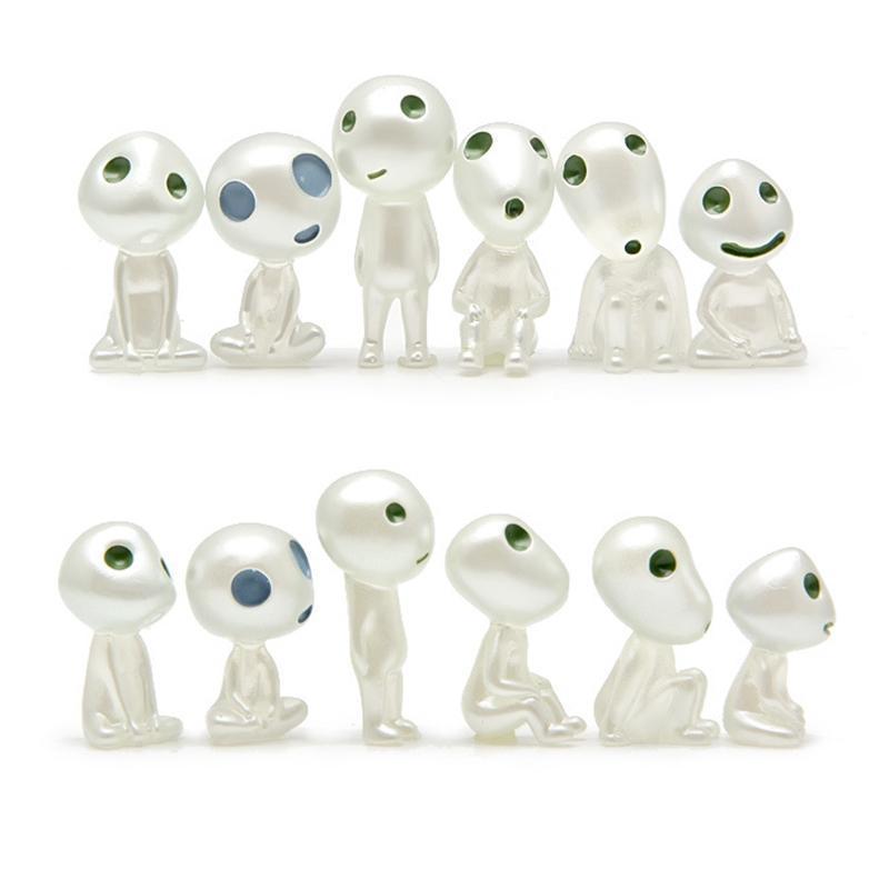 LUMINOUS GARDEN GHOST MINIATURE FIGURINES