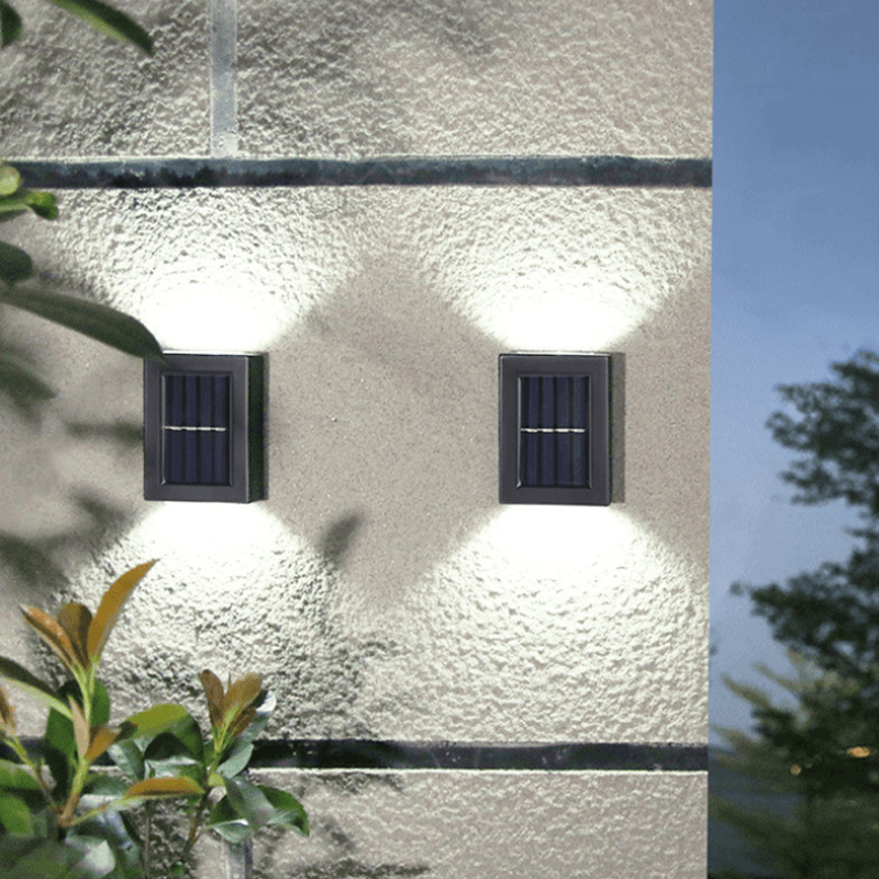 Outdoor Solar Patio Wall Decor Light