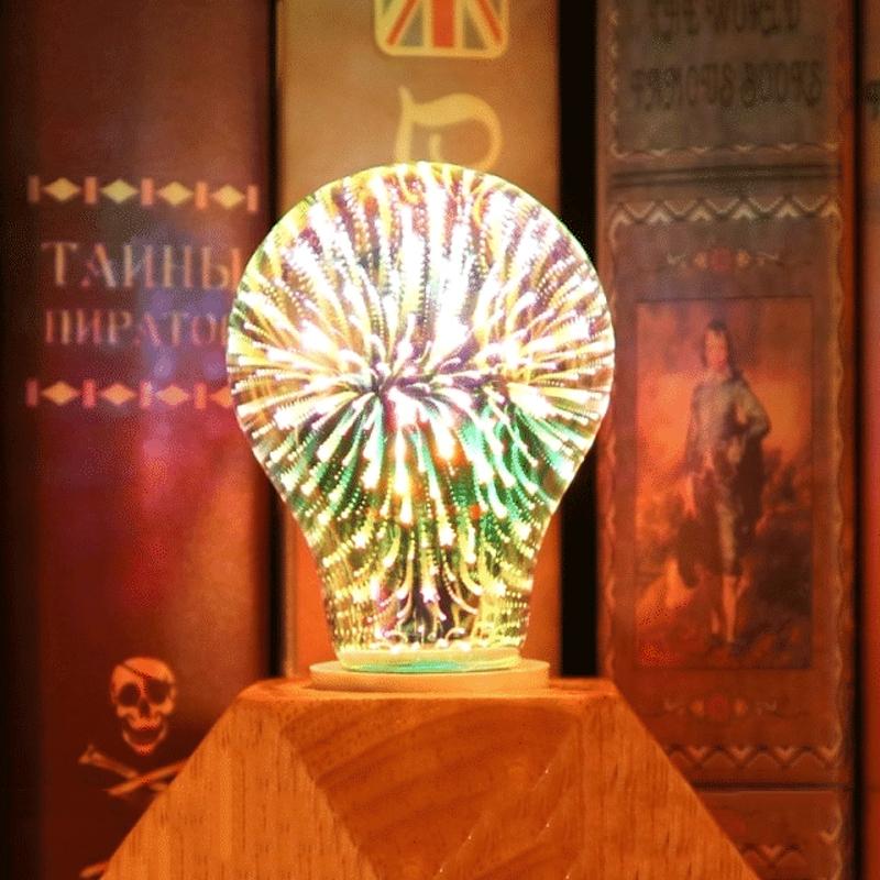 3D Fireworks Decorative LED Bulbs